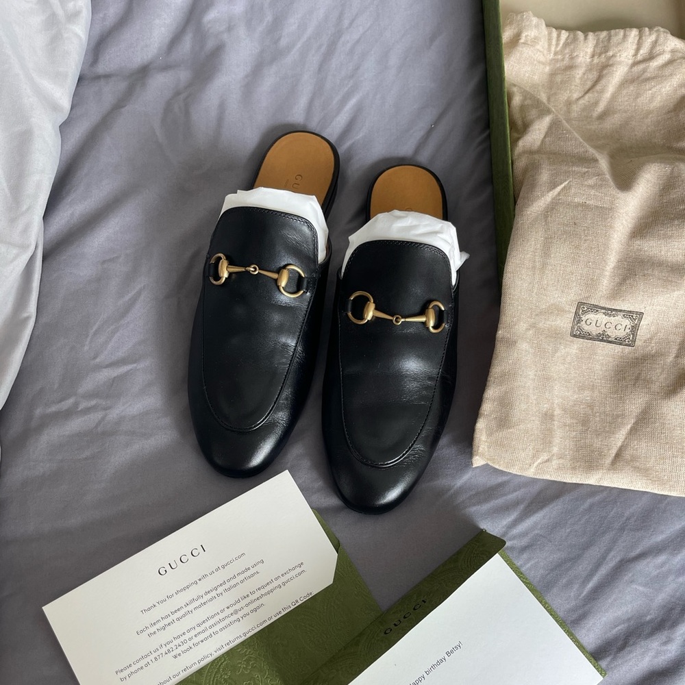 Gucci Princeton Leather slipper